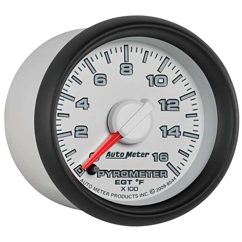 AutoMeter — Autometer Factory Match 52.4mm Full Sweep Electronic 0-1600 Deg F EGT/Pyrometer Gauge
2-1/16" PYROMETER KI - view 8
