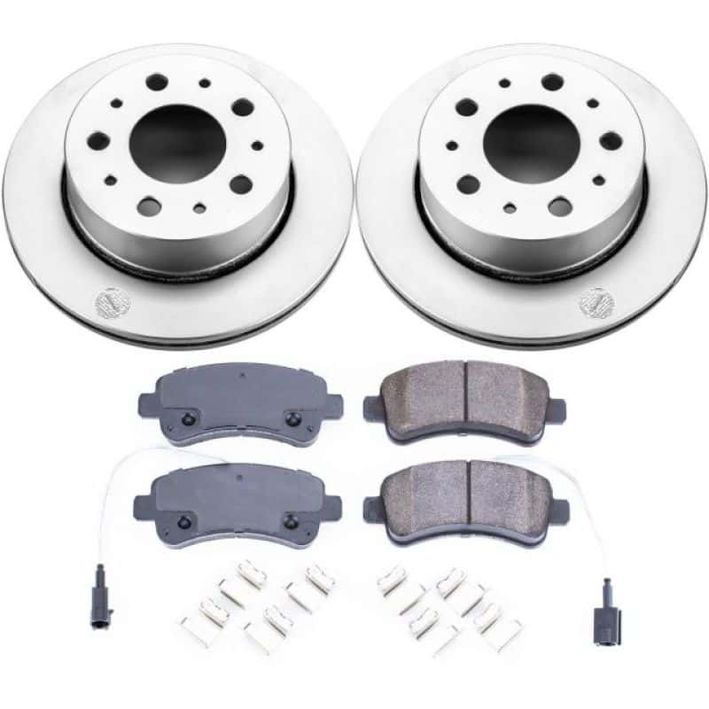 PowerStop — Power Stop 14-15 Ram ProMaster 1500 Rear Z17 Evolution Geomet Coated Brake Kit - view 1