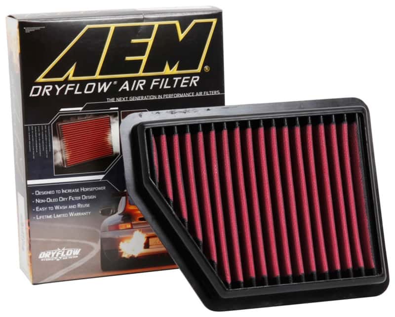 AEM Induction — AEM 16-18 Honda Civic (Non Type-R) 2.0L L4 F/I DryFlow Filter
AEM DryFlow Air Filt - view 4