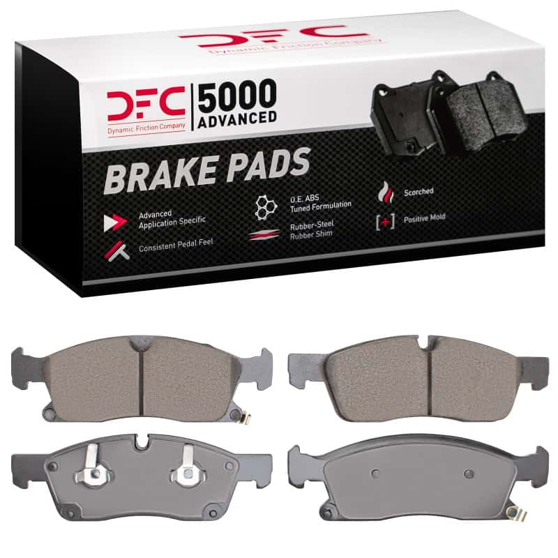 DFC — DFC 11-22 Dodge Durango Front 5000 Advanced Ceramic Brake Pads
DFC Brake Pad Set - view 1