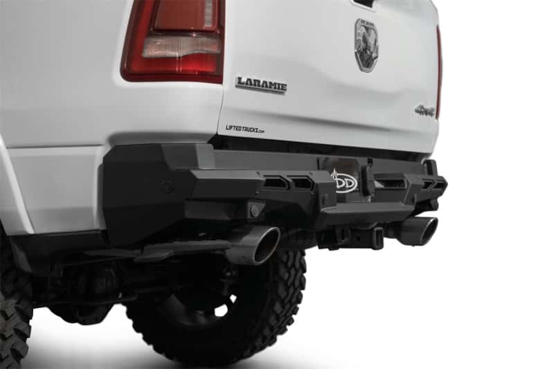 Addictive Desert Designs — Addictive Desert Designs 19-24 RAM 1500 Black Label Rear Bumper
Bumper- Rear - view 6