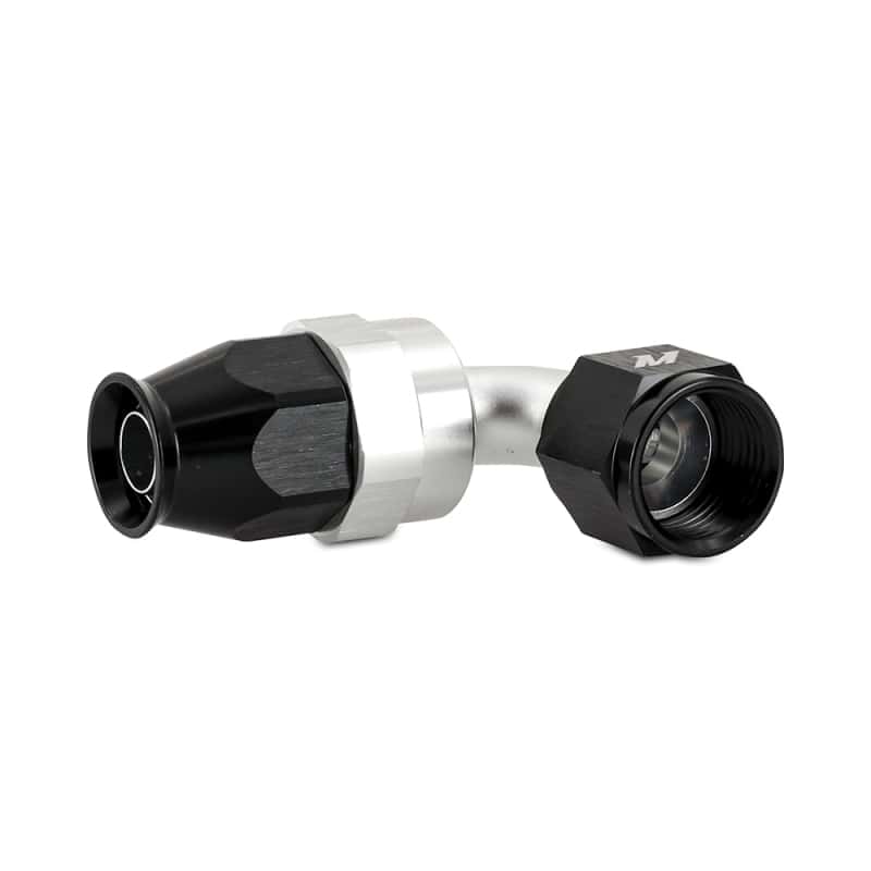 Mishimoto — Mishimoto Aluminum PTFE -8AN 90 Degree Fitting Black
Braided Line Fitting - view 2