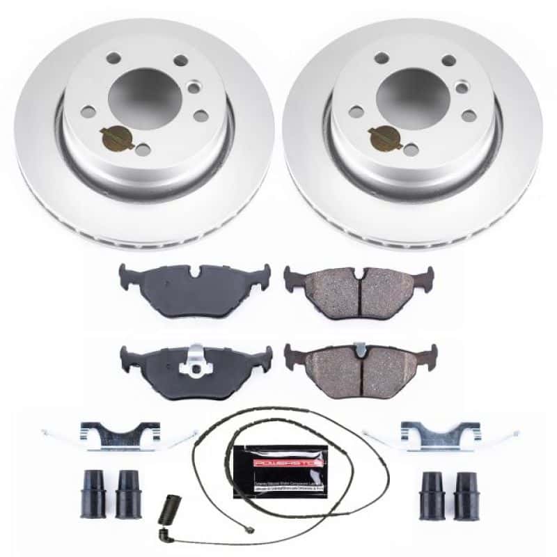 PowerStop — Power Stop 2000 BMW 323Ci Rear Z23 Evolution Sport Coated Brake Kit - view 1