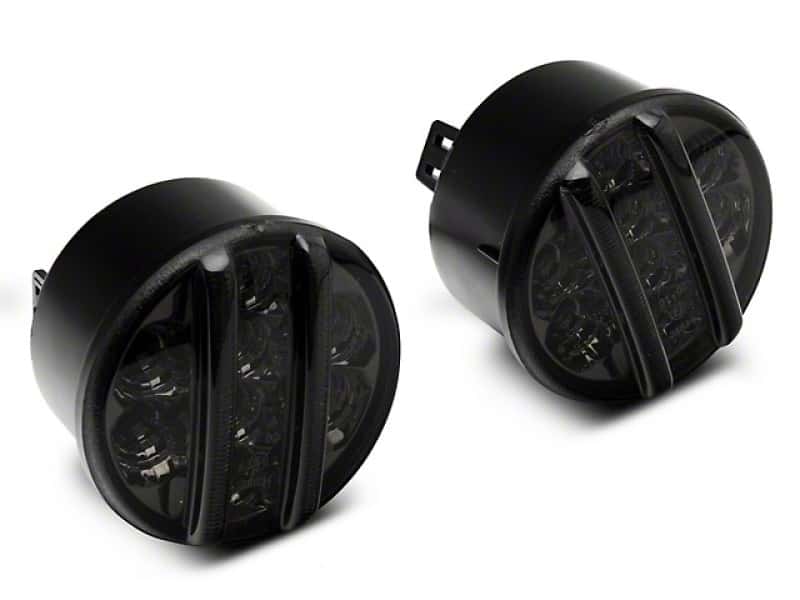 Raxiom — Raxiom 07-18 Jeep Wrangler JK Axial Series LED Front Turn Signals (Smoked)
Lights - view 2