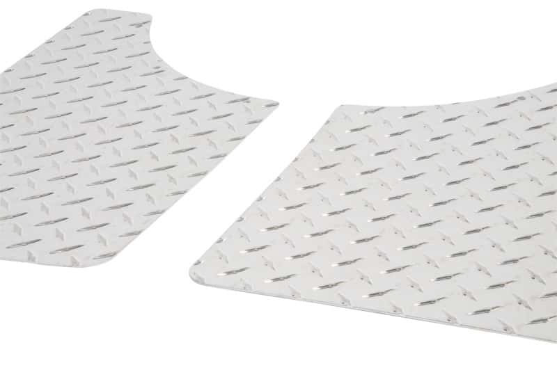 Dee Zee — Dee Zee Universal Flaps Brite-Tread Universal 11x19 Notched (Blk) - view 3