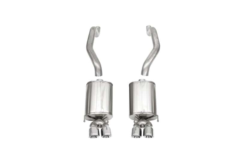 CORSA Performance — Corsa 2009-2013 Chevrolet Corvette C6 6.2L V8 Polished Sport Axle-Back Exhaust
Exhaust - view 3