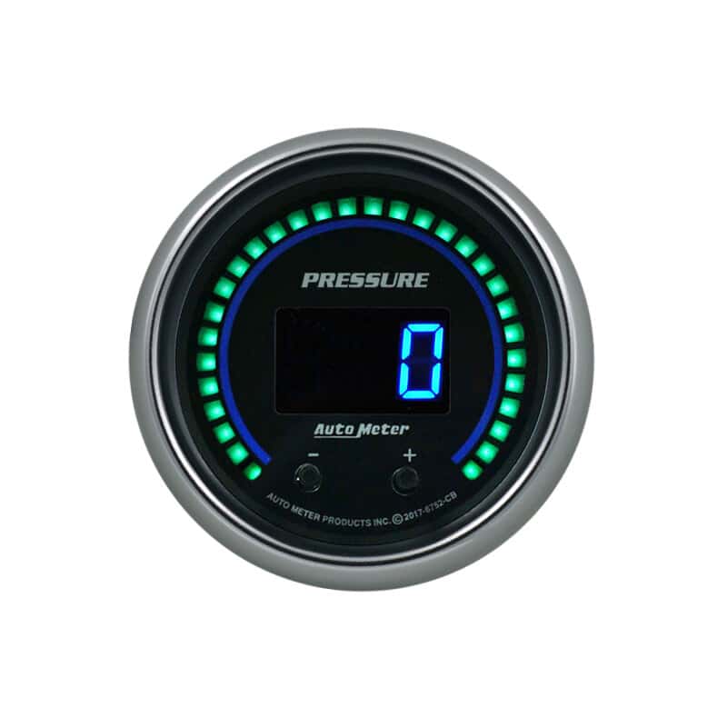 AutoMeter — Autometer 52.4mm Black Switchable 0-1600 PSI/0-110 BAR Fluid Pressure Cobalt Elite Digital Gauge
GA PRES 2" CB EL DIG - view 4