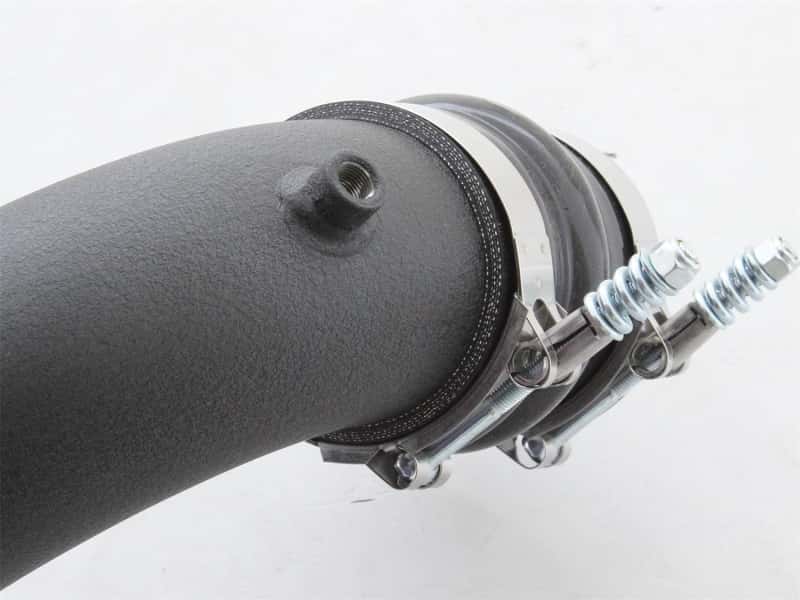 aFe — aFe Bladerunner 3in Intercooler Tube In 11-13 GM Diesel Trucks V8 6.6L (td) LML
TChrgrIcoolerIntPpe
Cold Charge Pipe - view 3