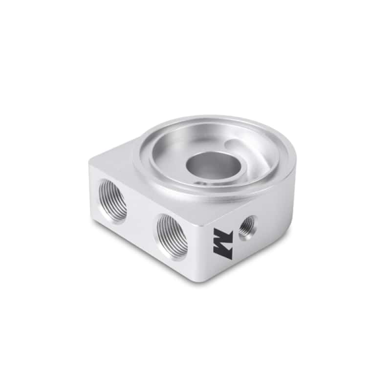 Mishimoto — Mishimoto Silver M20 Oil Sandwich Plate
Oil Cooler Adapter - view 4