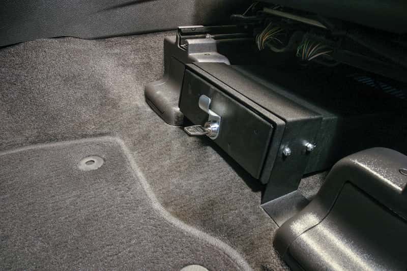 Tuffy Products — Tuffy Underseat Drawer W/ Keyed Lock For Ford Explorer & Police Interceptor
Underseat Drawer - view 3