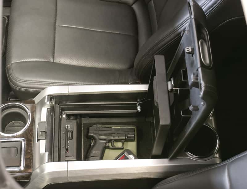 Tuffy Products — Tuffy Ford F150 Console Safe W/ Keyed Lock
Console Safe - view 7