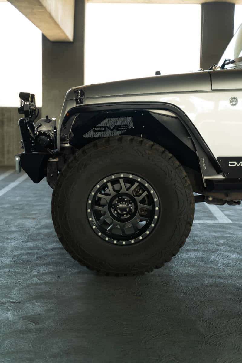 DV8 Offroad — DV8 Offroad 07-18 Jeep Wrangler JK Slim Fender Flares
Jeep Fender Flares - view 8