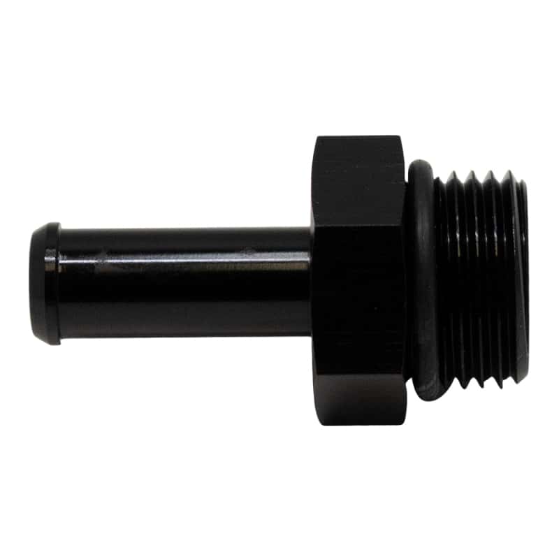 DeatschWerks — DeatschWerks 8AN ORB Male to 3/8in Male Barb Fitting (Incl O-Ring) - Anodized Matte Black
Lines & Fittings - view 1
