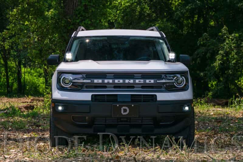 Diode Dynamics — Diode Dynamics 2021 Ford Bronco Sport Stage Series 2in LED Ditch Light Kit - Sport Yellow Combo - view 6