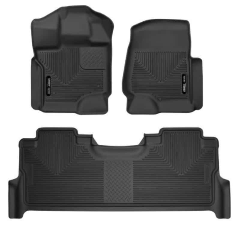 Husky Liners — Husky Liners 2017 Ford F-250 Super Duty Crew Cab X-Act Contour Black Front & Rear Floor Liners
Husky Liners 17-19 Ford F-250 Super Duty CC w/Storage Box Front & 2nd Seat X-Act Floor Liners
Floor Liners - view 2