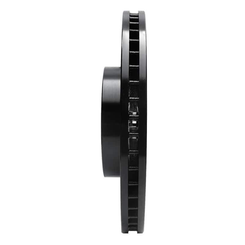 R1 Concepts — R1 05-18 Subaru Outback Front Left Drilled & Slotted Black Brake Rotor
R1 Brake Rotor Drill - view 3