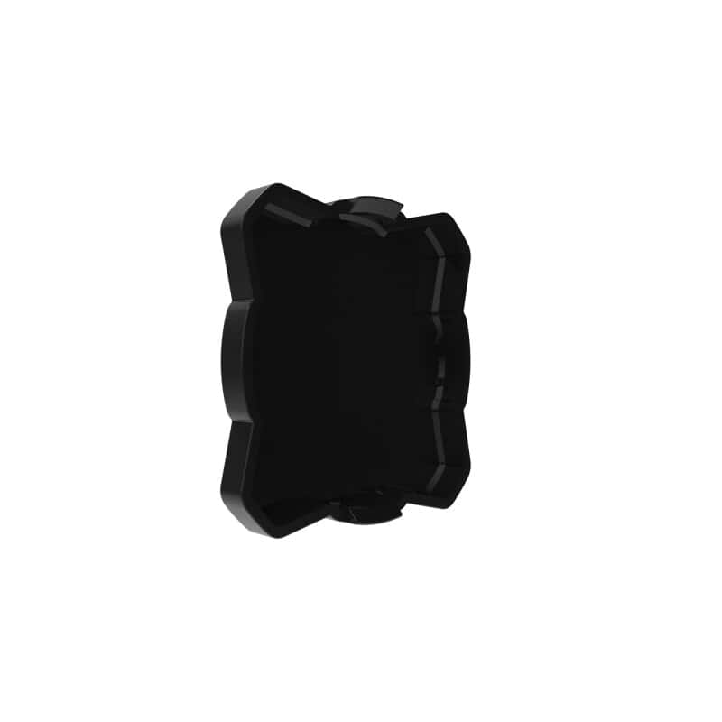 KC HiLiTES — KC HiLiTES FLEX ERA 1 Single Light Cover ONLY (Black/Yellow KC Logo) - view 6