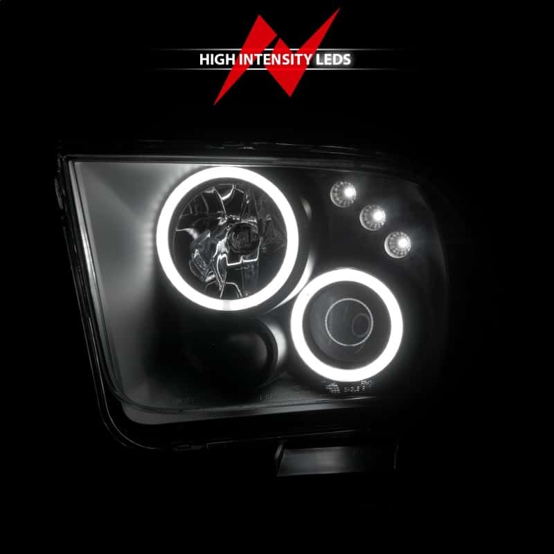 ANZO — ANZO 2005-2009 Ford Mustang Projector Headlights w/ Halo Black
Head Light Set
HdLtSet - view 7