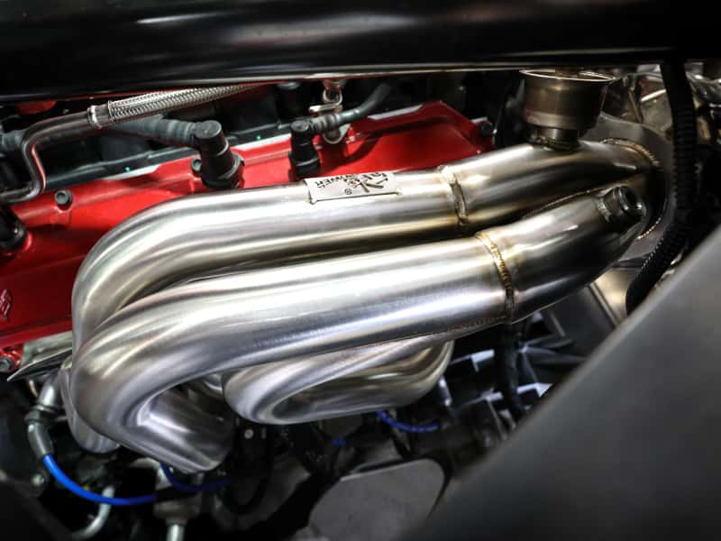 aFe — aFe Twisted 304SS Header 2020 Chevy Corvette (C8) 6.2L V8 - Titanium Ceramic Coated
Long Tube Header - view 10