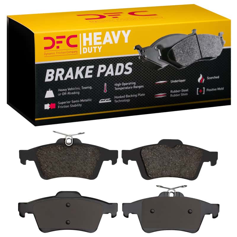 DFC — DFC 03-23 Cadillac BLS (Mexico) Rear Heavy Duty Pads - Semi Metallic - view 1