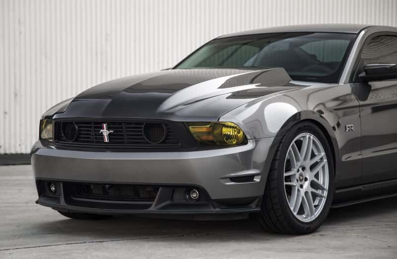 Anderson Composites — Anderson Composites 10-12 Ford Mustang Type-CJ 3in Carbon Fiber Cowl Hood - view 7