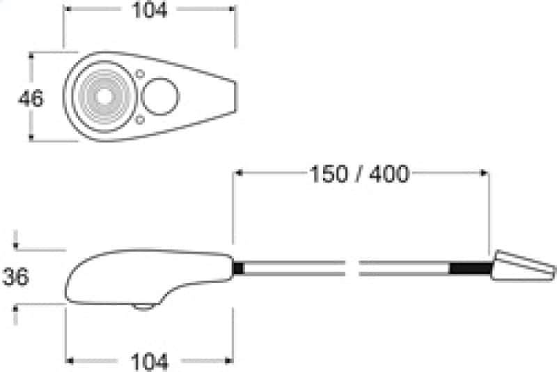 Hella — Hella Interiorlamp 400 Bic Md931V Black 2Ja - view 5