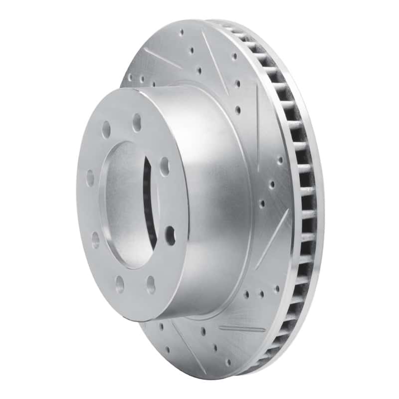 R1 Concepts — R1 03-08 Dodge Ram 4000 (Mexico) Front Right Drilled & Slotted Silver Brake Rotor
R1 Brake Rotor Drill - view 2