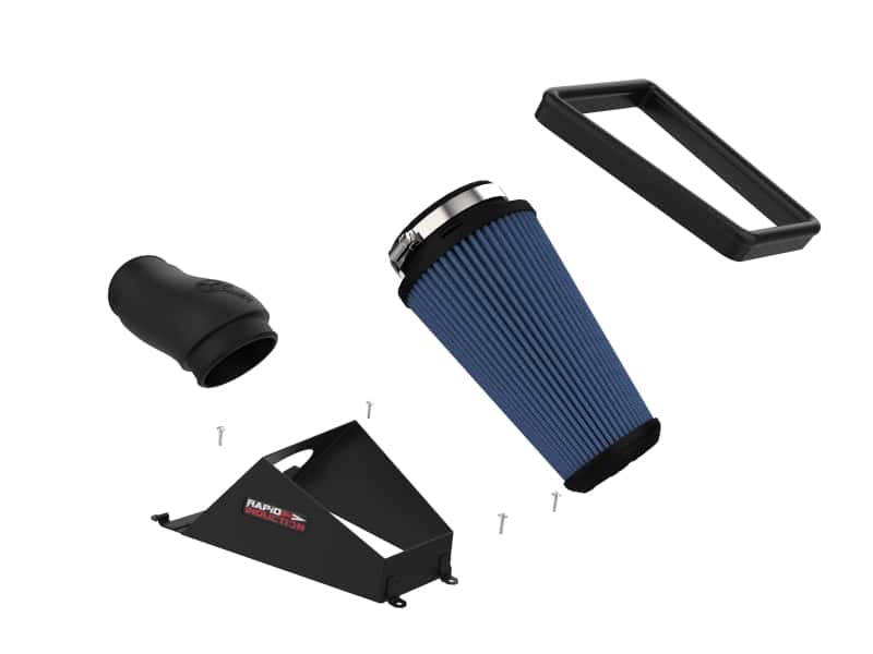 aFe — aFe Rapid Induction Pro 5R Cold Air Intake System 14-19 Mercedes-Benz CLA250 L4-2.0L (t)
Cold Air Intake - view 2