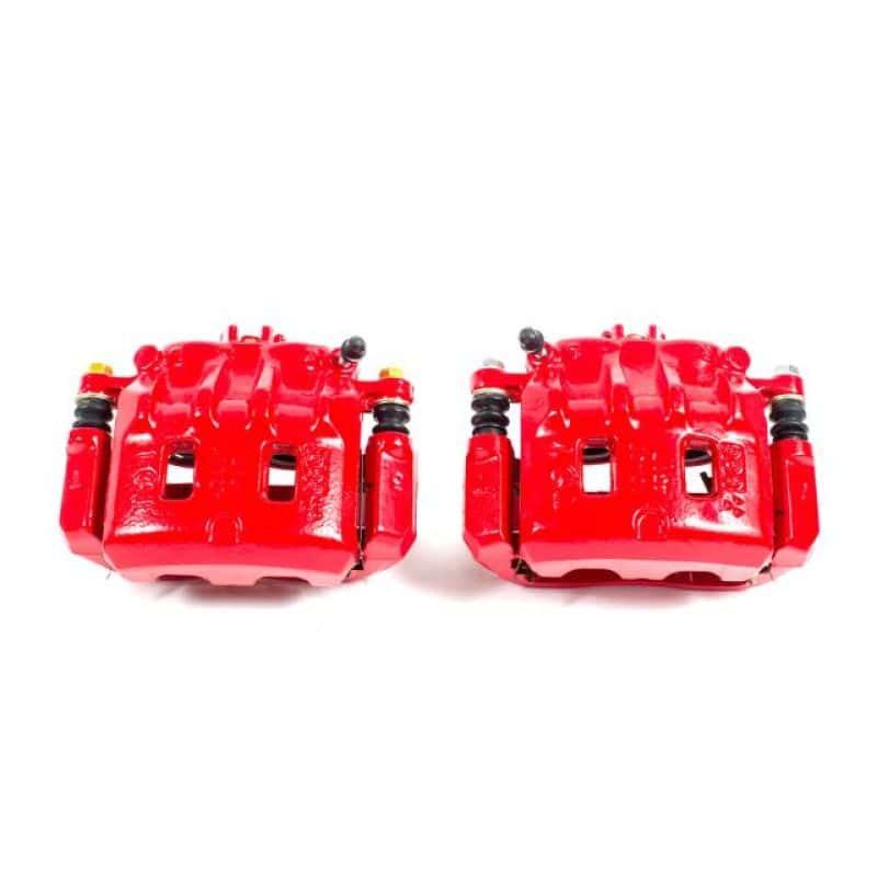 PowerStop — Power Stop 02-03 Subaru Impreza Front Red Calipers w/Brackets - Pair
Caliper Set - view 1