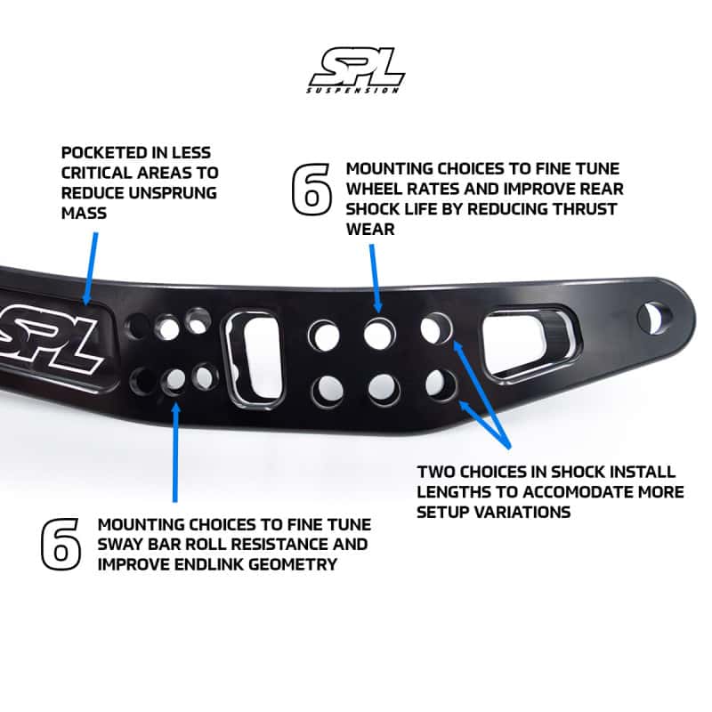 SPL Parts — SPL Parts 2013+ Subaru BRZ/Toyota 86 / 2015+ Subaru WRX/STI Rear Lower Camber Arms
Control Arms - view 10