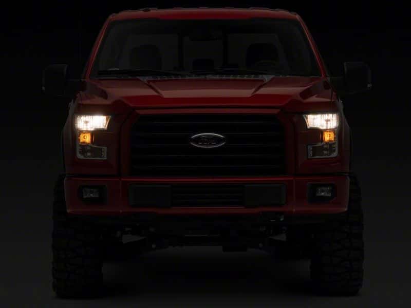 Raxiom — Raxiom 15-17 Ford F-150 Axial OEM Style Rep Headlights- Chrome Housing (Clear Lens)
Headlights - view 9