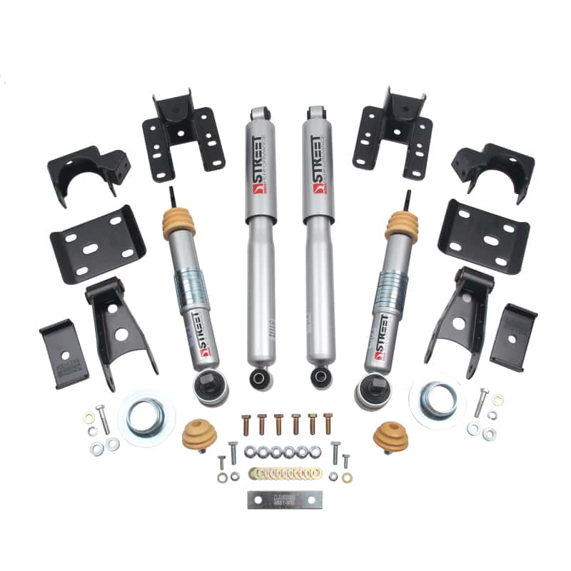 Belltech — Belltech LOWERING KIT 16.5-17 Chevy Silverado All Cabs 4WD 2inF/2inR
LOWERING KIT - view 4