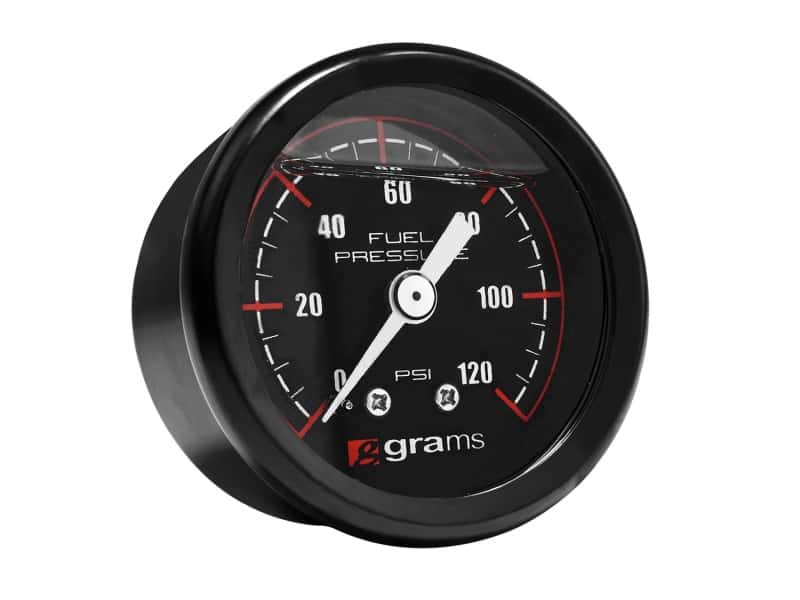Grams Performance — Grams Performance 0-120 PSI Fuel Pressure Gauge - view 1