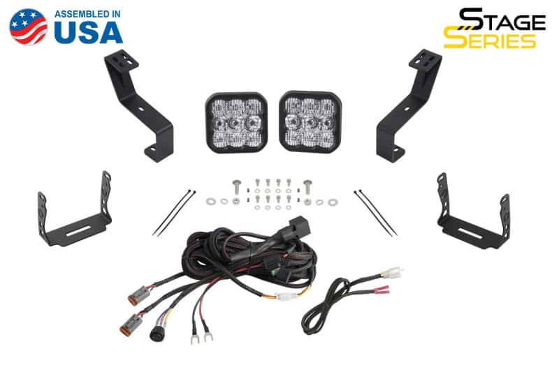 Diode Dynamics — Diode Dynamics SS5 Bumper Bracket Kit for 2019-Present Ram - view 6