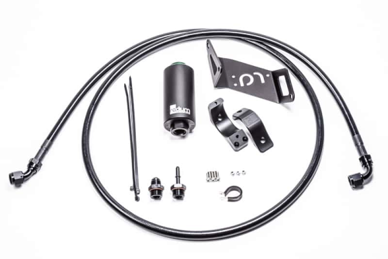 Radium Engineering — Radium Engineering BMW E9x Fuel Hanger Feed w. Stainless Filter - view 1