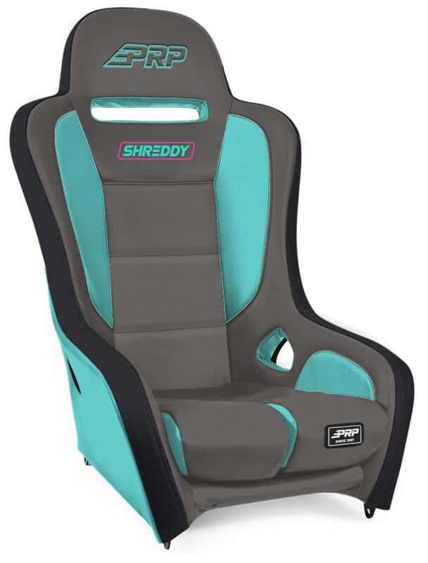 PRP Seats — PRP Shreddy Podium Suspension Seat - Grey/Teal - view 1