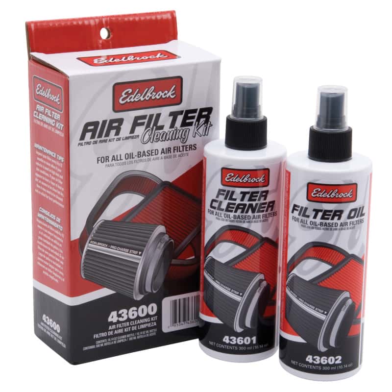 Edelbrock — Edelbrock Air Filter Cleaning Kit Clear Oil
AIR INDUCTION - view 3