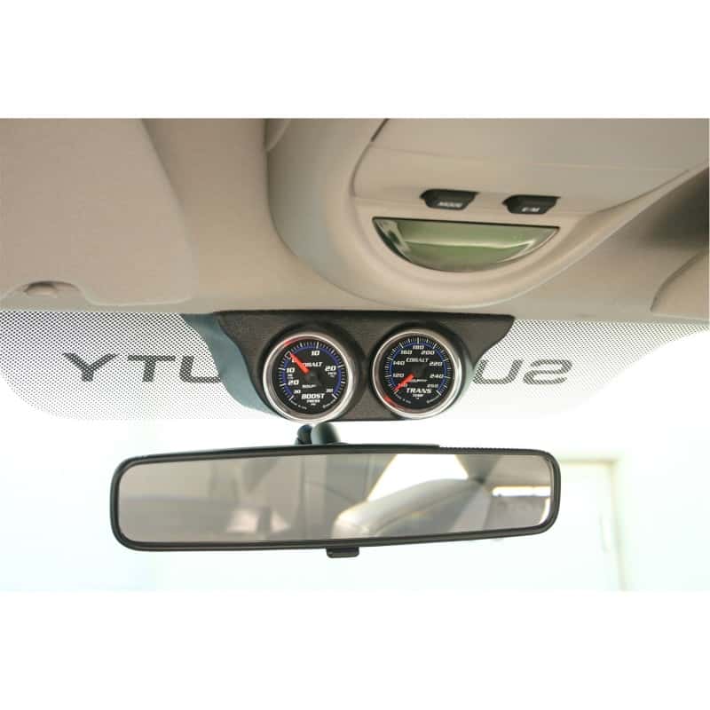 AutoMeter — Autometer 99-04 Ford Super Duty / 03-07 Dodge Ram Black Dual Overhead Console Pod
2-1/16" DL OVRHD CON - view 1