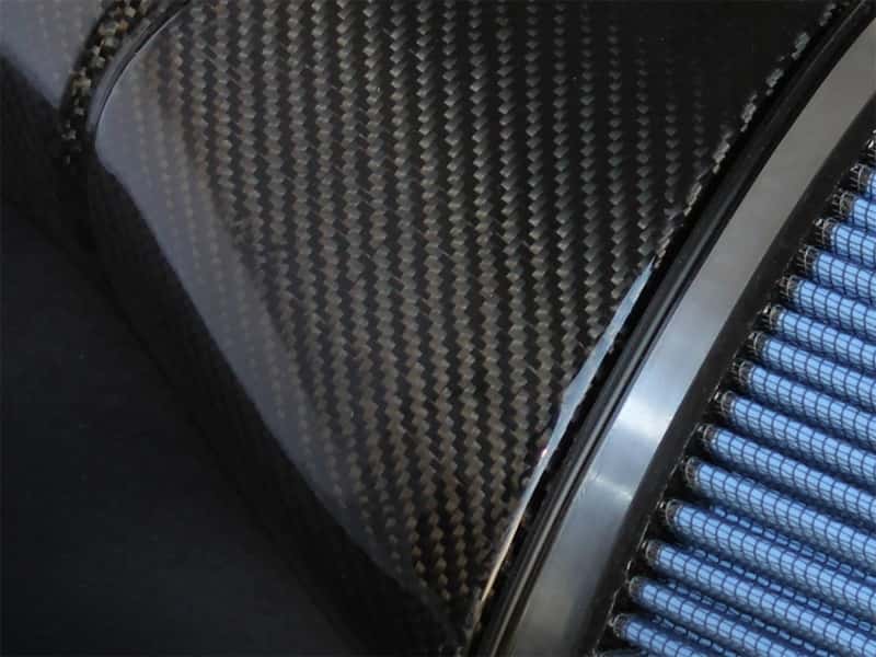aFe — aFe MagnumFORCE Carbon Fiber Air Intake System Stage-2 PRO 5R 08-13 BMW M3 (E9X) V8 4.0L
Black Series Intake - view 5