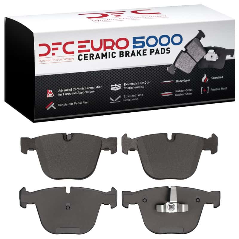 DFC — DFC 09-17 BMW 535I GT Rear Euro 5000 Ceramic Brake Pads
DFC Brake Pad Set - view 1