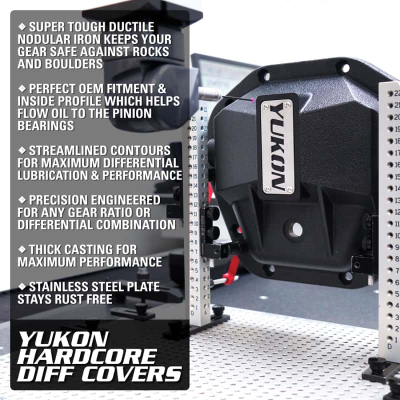 Yukon Gear & Axle — Yukon Gear Hardcore Diff Cover for GM 9.5in & 9.76in Rear
Differential cover - view 15