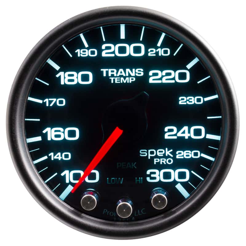 AutoMeter — Autometer Spek-Pro Gauge Trans Temp 2 1/16in 300f Stepper Motor W/Peak & Warn Blk/Smoke/Blk
GA 2" TRNST BSB SPEK - view 5
