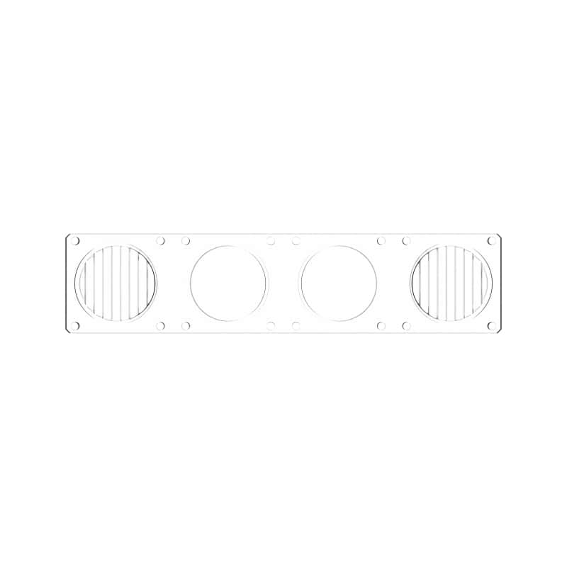 KC HiLiTES — KC HiLiTES FLEX ERA LED Clear Combo Beam Lens for Light Bars - view 2