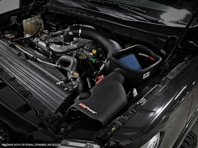 aFe — aFe Magnum Force Stage-2 Pro 5R Cold Air Intake System 16-19 Nissan Titan XD V8-5.0L (td)
Magnum FORCE Intake - view 7