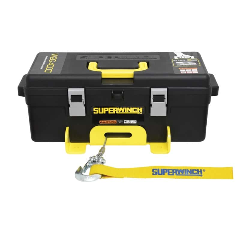 Superwinch — Superwinch 4000 LBS 12V DC 3/16in x 50ft Steel Rope Winch2Go Steel Rope
Winch - view 4