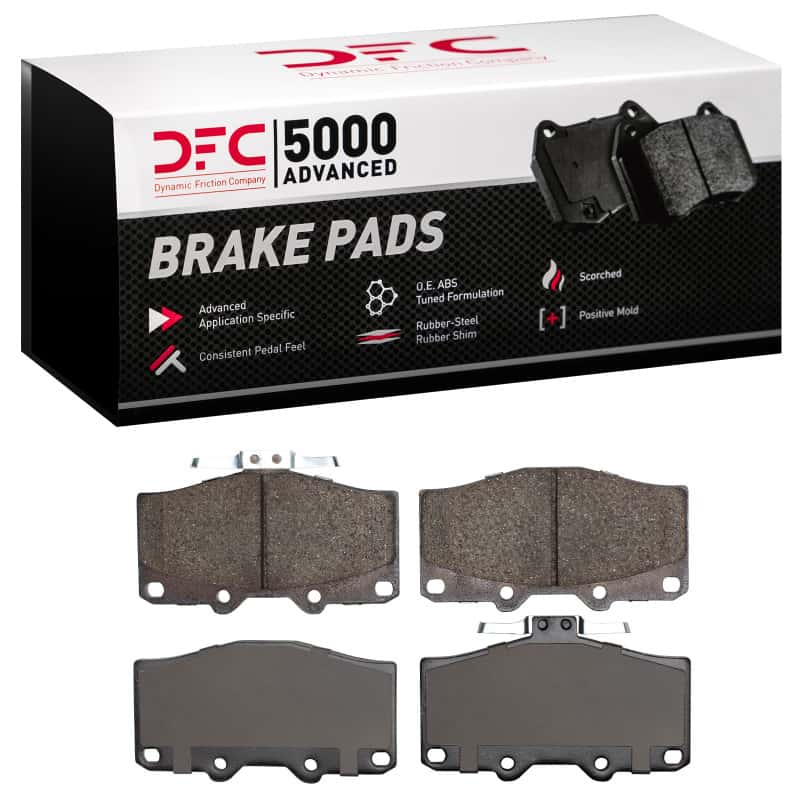 DFC — DFC 88-95 Toyota 4Runner Front 5000 Advanced Ceramic Brake Pads
DFC Brake Pad Set - view 1