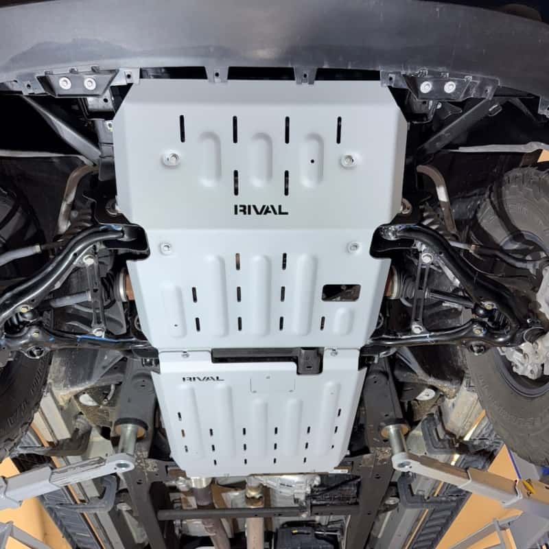 Rival 4x4 — Rival 19-26 Chevrolet Silverado Tahoe Sierra Yukon Escalade Catalytic Converter Skid Plate - view 5