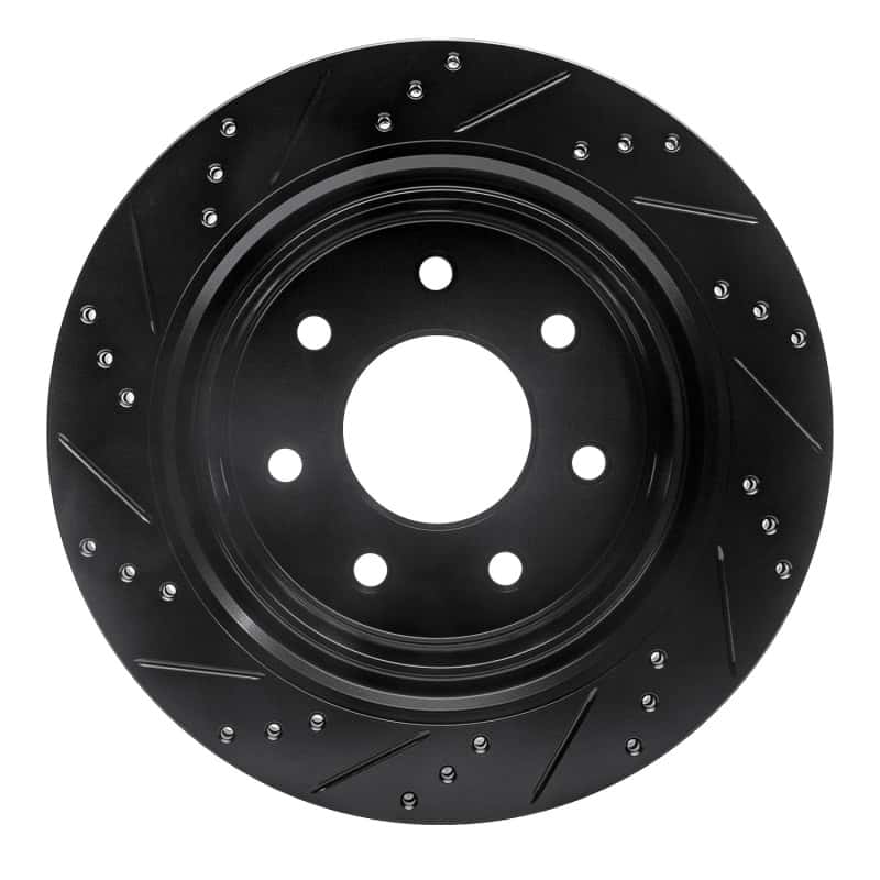 R1 Concepts — R1 12-14 Ford F-150 RWD Rear Right Drilled & Slotted Black Brake Rotor
R1 Brake Rotor Drill - view 5