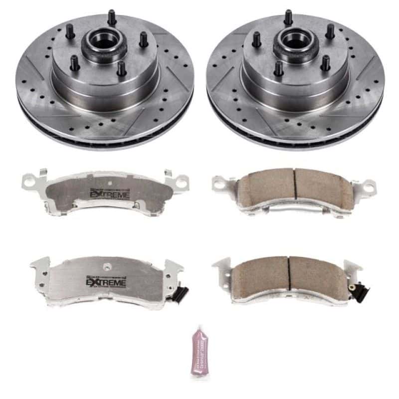 PowerStop — Power Stop 73-74 Buick Apollo Front Z26 Street Warrior Brake Kit - view 1
