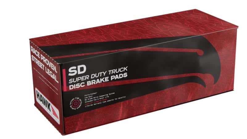 Hawk Performance — Hawk 05-11 Ford F250/F350 / 2011 Ford F550 Super Duty Street Front Brake Pads
Disc Brake Pad - view 7